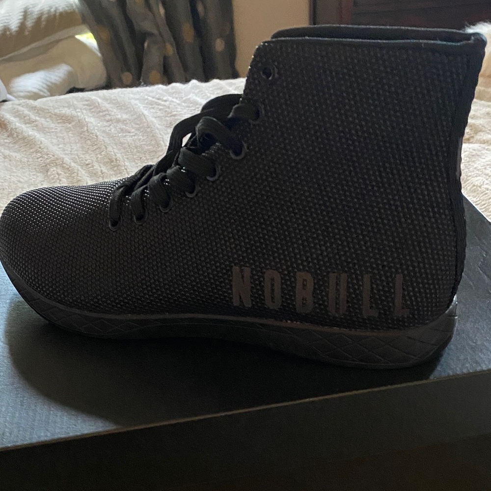 NEW - NOBULL Black High-Top Training Sneaker